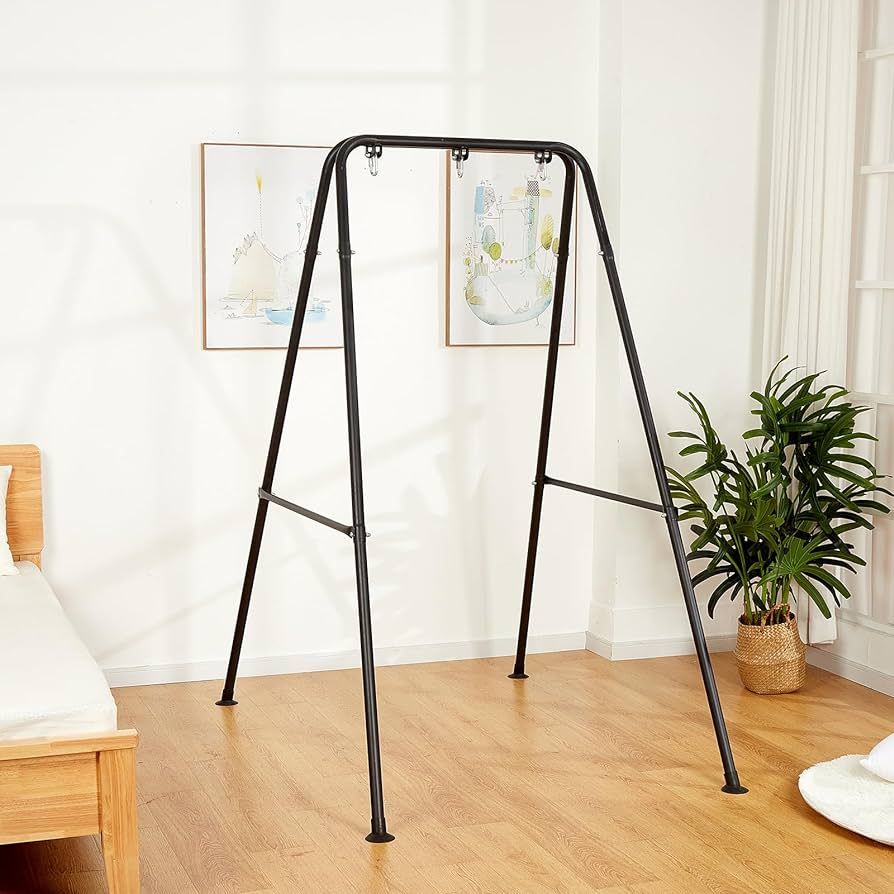 SELFLA Foldable Hammock Stand, Portable Hammock Chair Stand, Heavy Duty Folding Hammock Frame for... | Amazon (US)