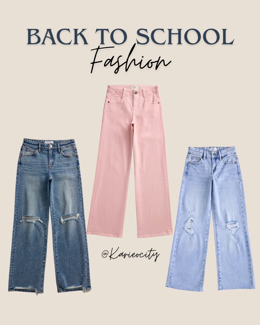 Back to School Fashion🎀

Back to School// Back to School Fashion// Teen girl jeans // Tween girl jeans// Girl jeans // Buckle

#LTKmomlife #LTKKids #LTKSeasonal