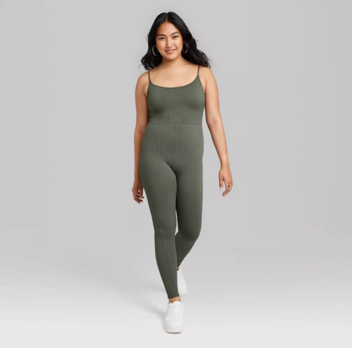 Solid Unitard Jumpsuit curated on LTK