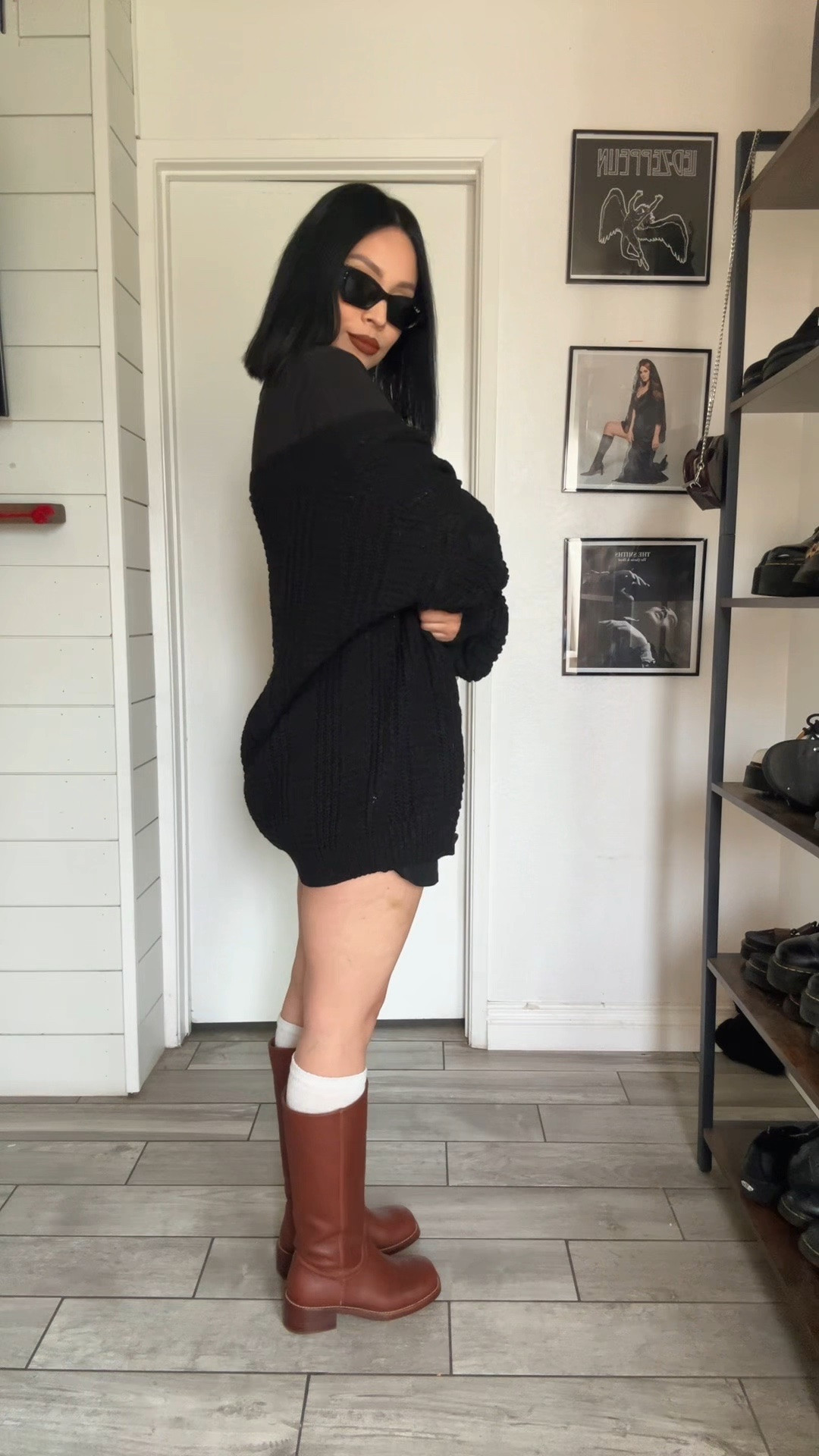 @Steve Madden US RIGGS in rust pairing perfectly with this cozy look 🤎👢

#LTKootd #LTKValentine #LTKSeasonal