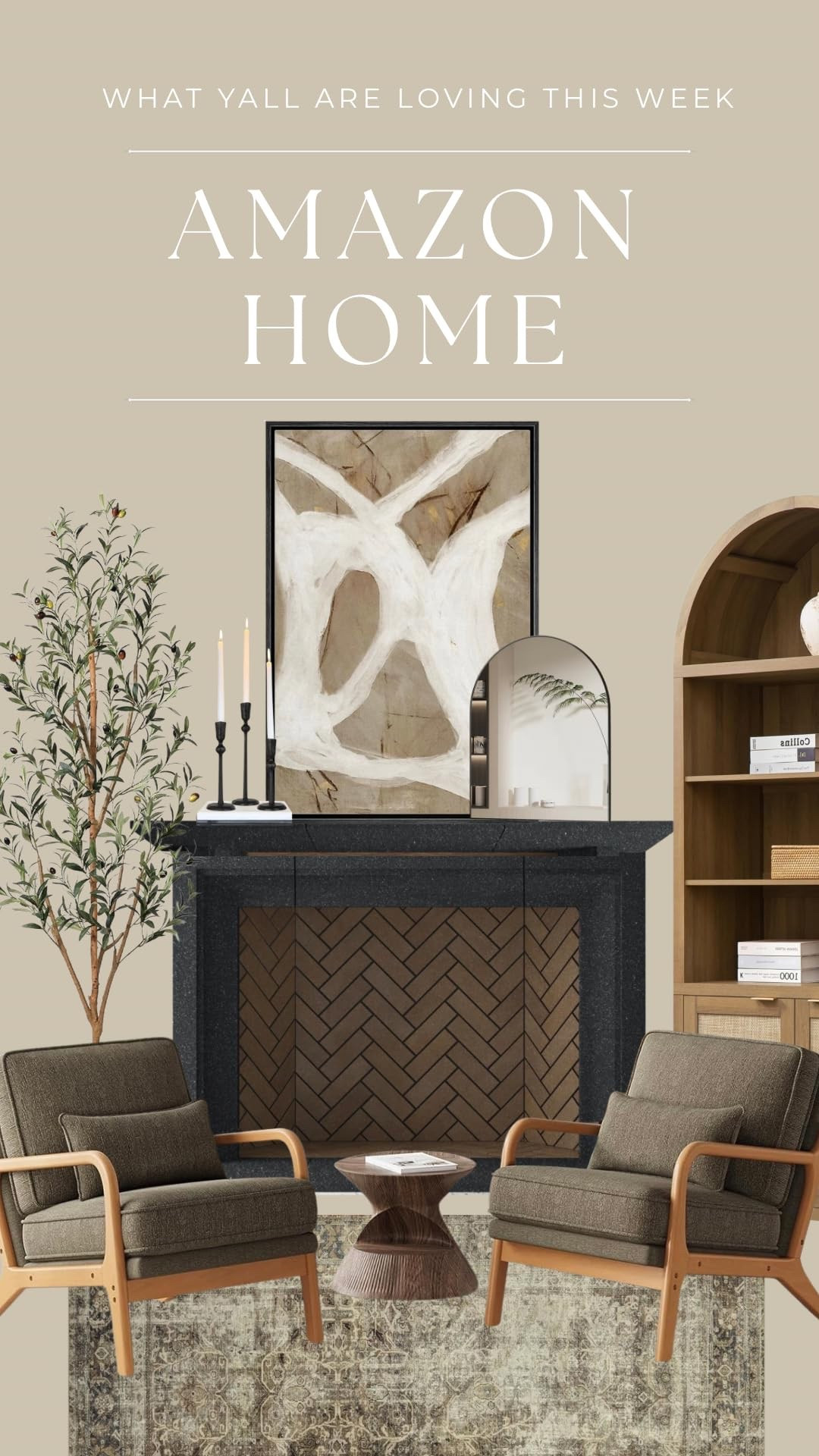 Amazon living room styling makes refreshing your space feel so simple. Think layered pillows, soft throws, statement wall art, and those little decor pieces that tie everything together. It’s all about mixing cozy textures with timeless neutrals to create a space that feels warm, inviting, and effortlessly put together. ✨


Amazon home finds, living room decor, neutral styling, cozy home, affordable decor, coffee table styling, modern living room, chic home 

#LTKHome