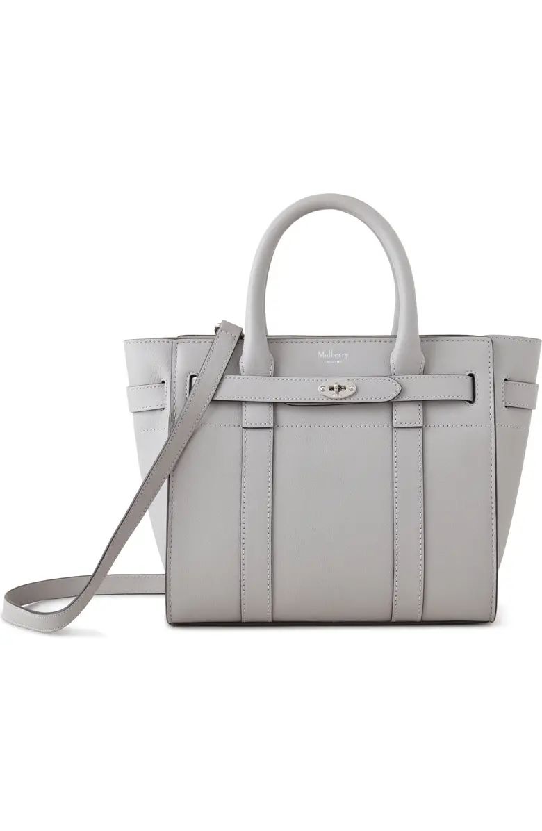 Small Zipped Bayswater Leather Satchel | Nordstrom