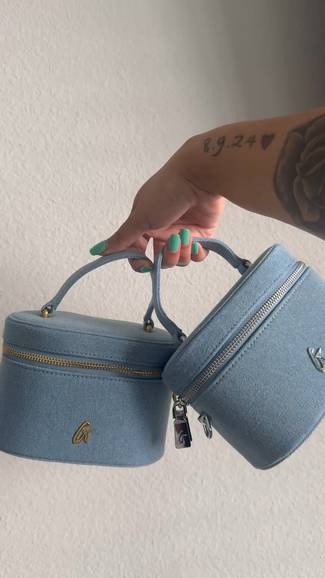 My most favorite Denim bags ever. Super late posting , but this would be a great gift to give that special lady in your life a purse or simply buying one for yourself 🩷. Denim is a staple material that can be worn year round . 

#LTKBeauty #LTKGiftGuide #LTKFindsUnder100