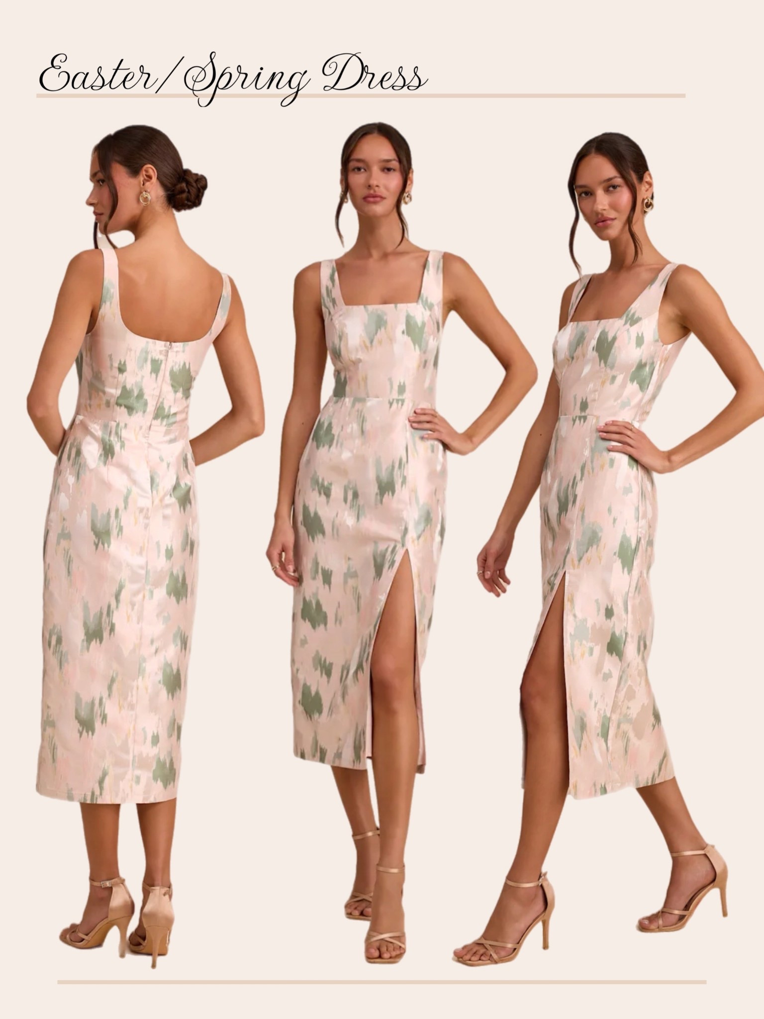 Easter/spring wedding dress