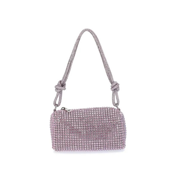 Scoop Women's Rhinestone Party Bag, Lavender | Walmart (US)