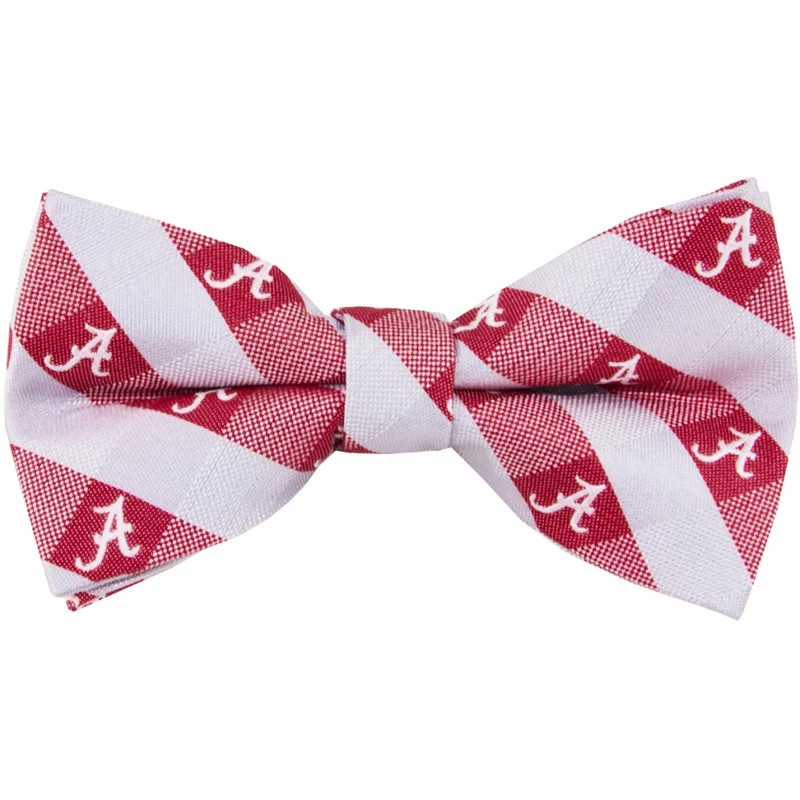 Eagles Wings Eagle Wings Men's University of Alabama Checkered Bowtie - NCAA Novelty at Academy Sports | Academy Sports + Outdoors