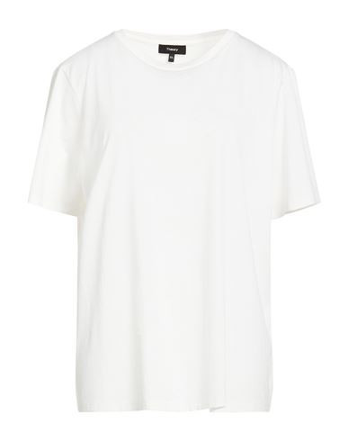 Theory Woman T-shirt White Size XXL Cotton | YOOX (US)