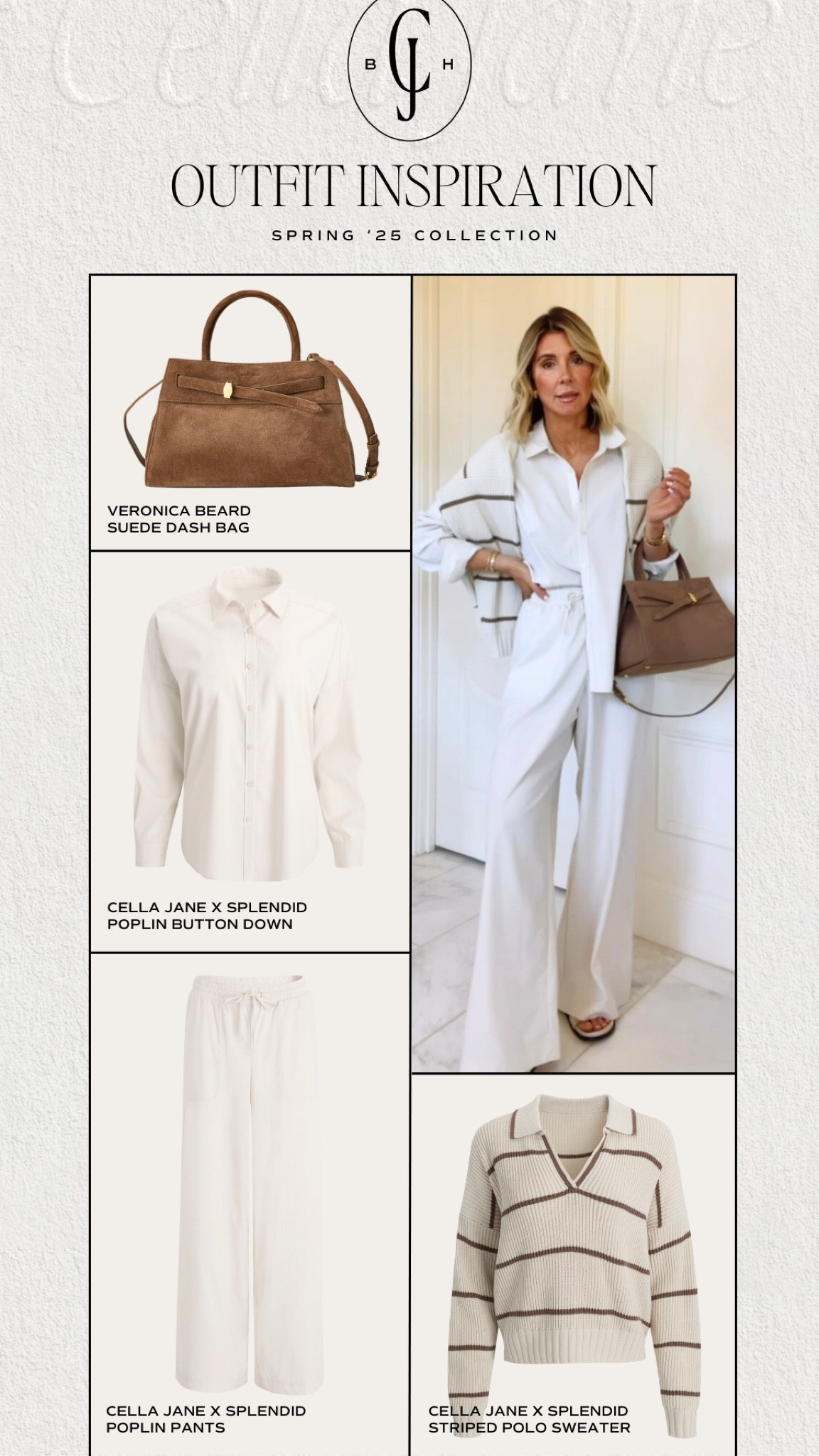 An on the go outfit created from my new spring collection at @splendid

#LTKStyleTip #LTKSeasonal