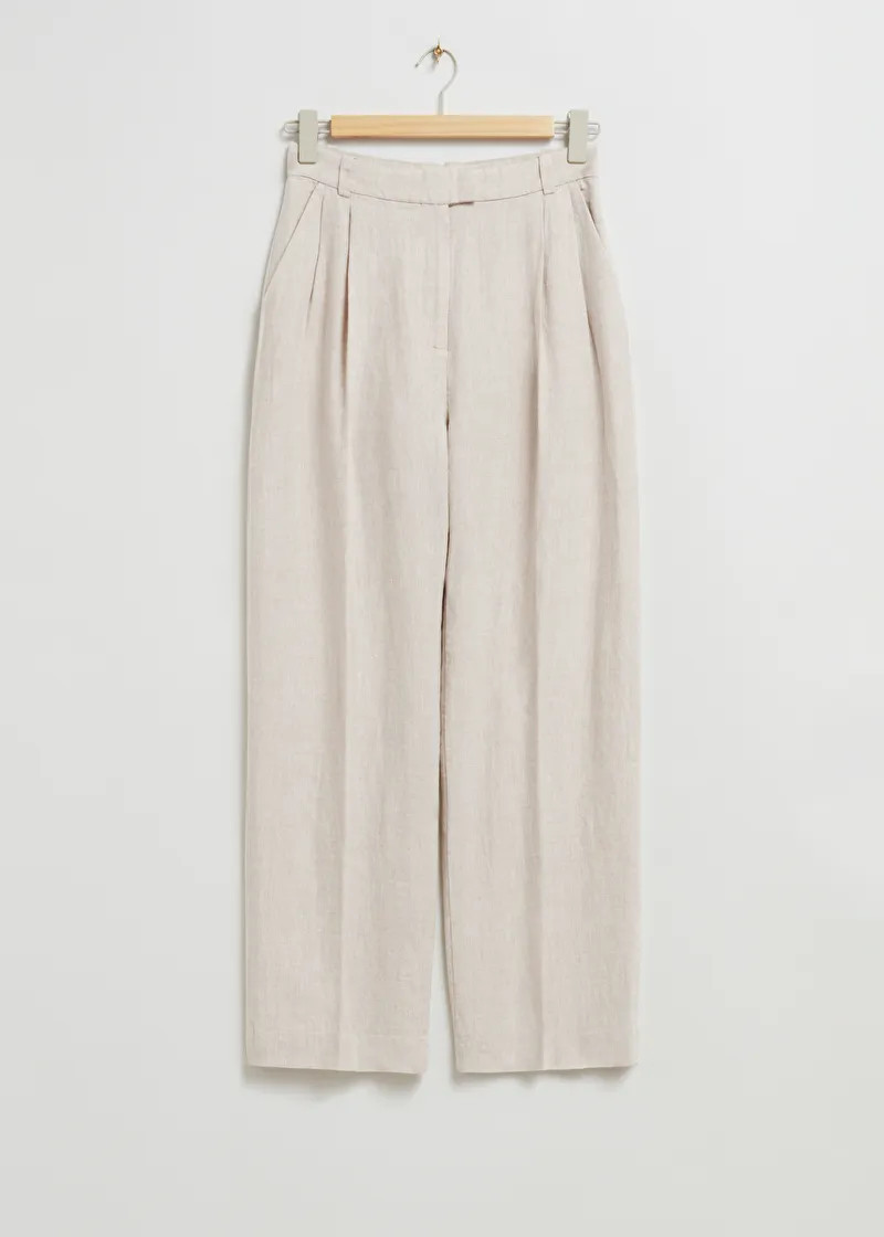 Tailored Linen Trousers | & Other Stories US
