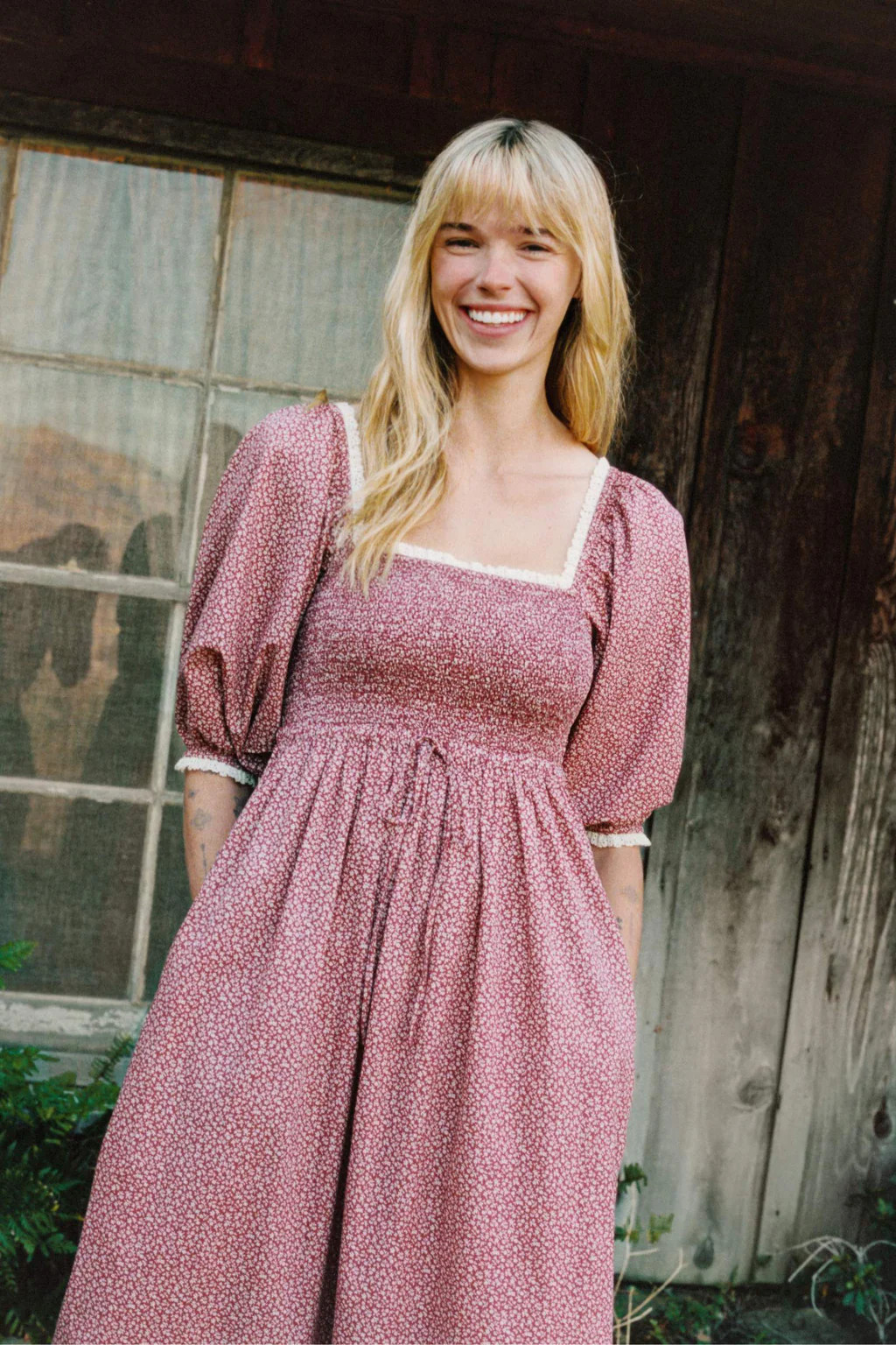 The Katrina Dress | Heart Floral | Christy Dawn