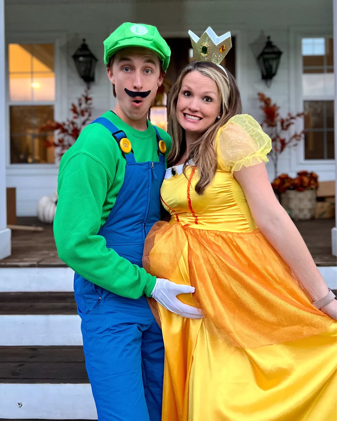 Mario and Luigi Couple Costume