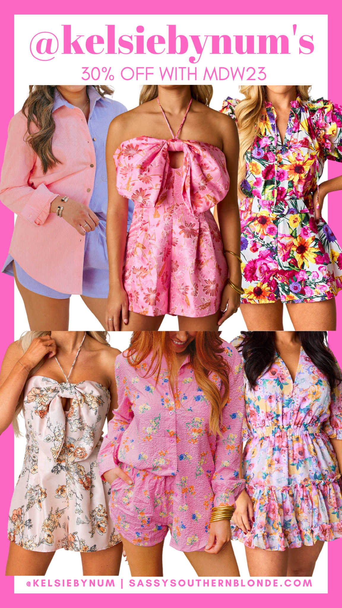 30% OFF with MDW23
Bow romper / corduroy set / pink and purple set / floral print dress / floral print set / bow front romper 


#LTKstyletip #LTKSeasonal #LTKsalealert