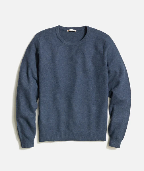 Merino Blend Sweater Tee | Marine Layer