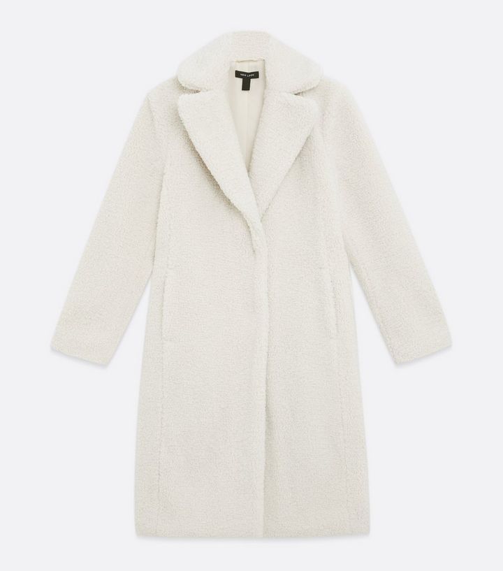 Cream Long Teddy Coat
						
						Add to Saved Items
						Remove from Saved Items | New Look (UK)