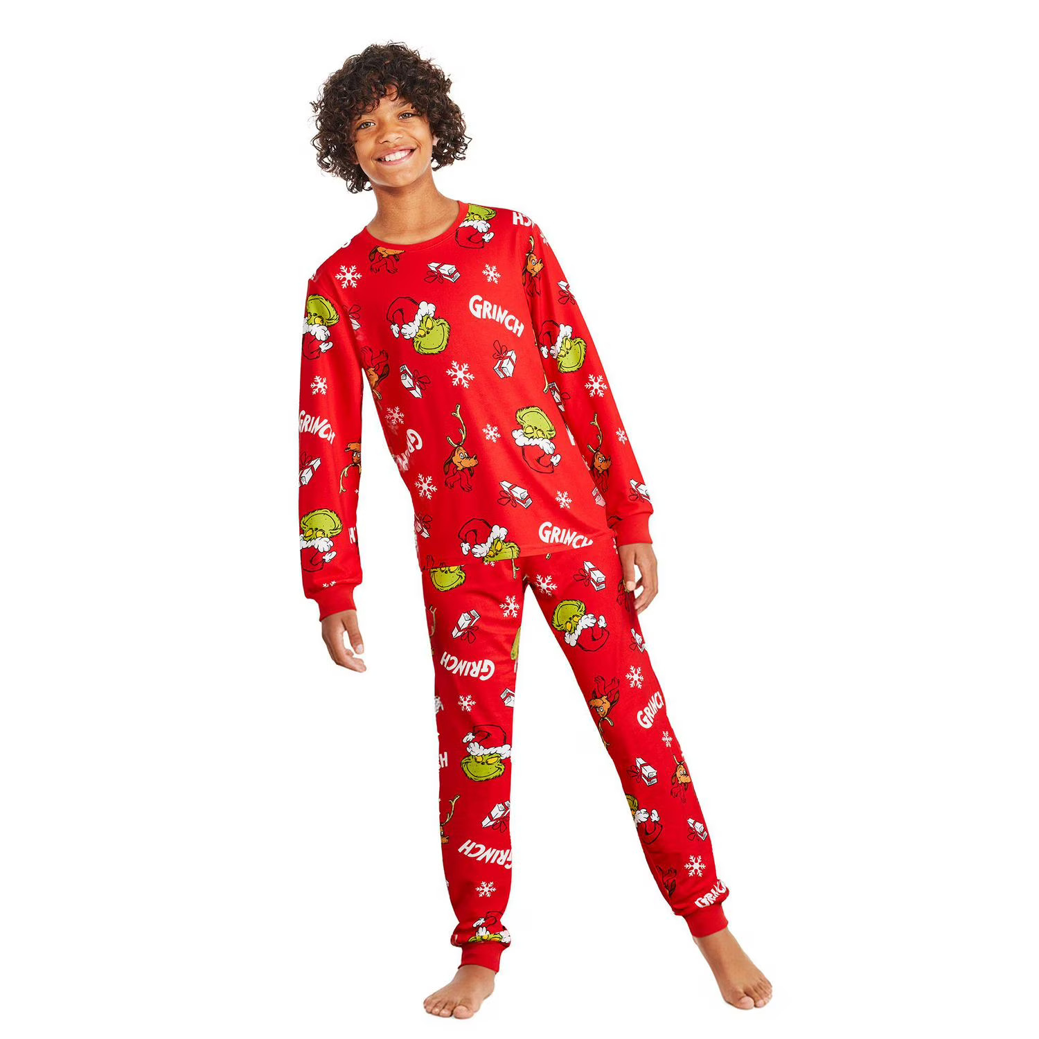 The Grinch Family Pajamas, Sizes for the family | Walmart (CA)