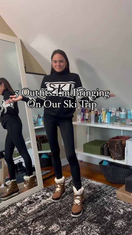 5 outfits I’m bringing on our ski trip! Ski trip outfits. Ski style. What to pack for Colorado. Casual winter style. 

#LTKstyletip #LTKtravel #LTKSeasonal
