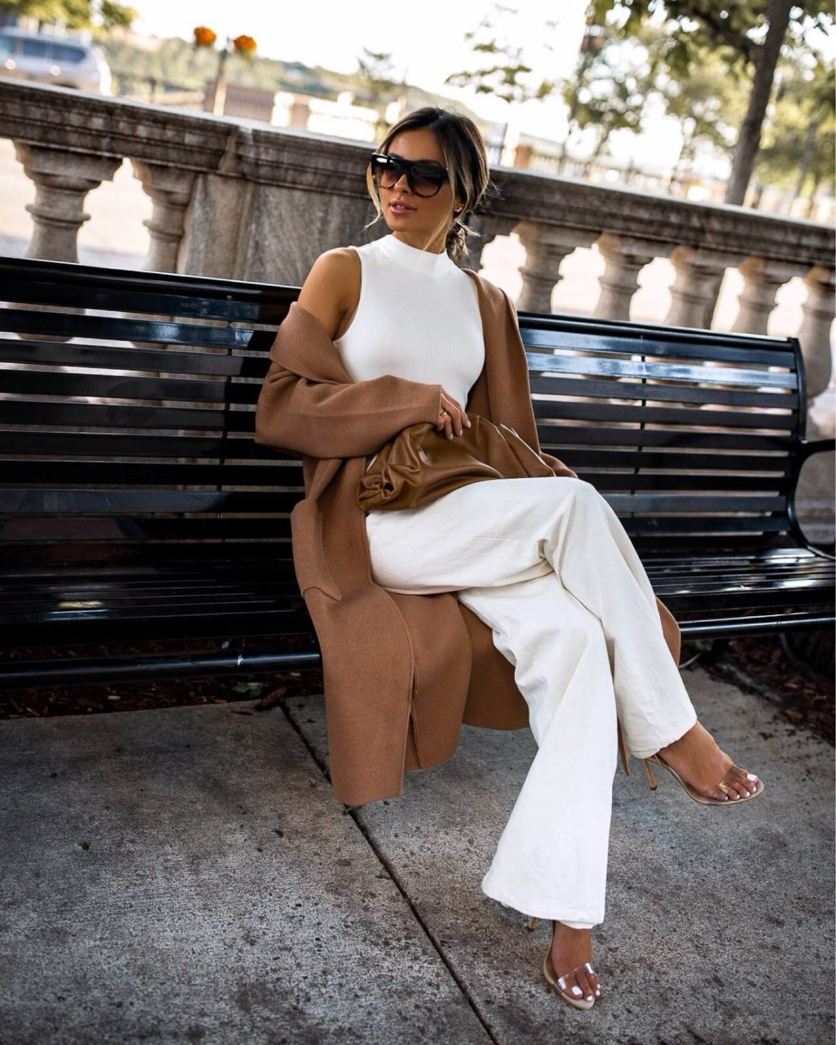Winter work outfit / spring transitional outfit
Mango camel coatigan
Nordstrom white bodysuit
Revolve white pants on sale 



#LTKSeasonal #LTKfindsunder100 #LTKworkwear