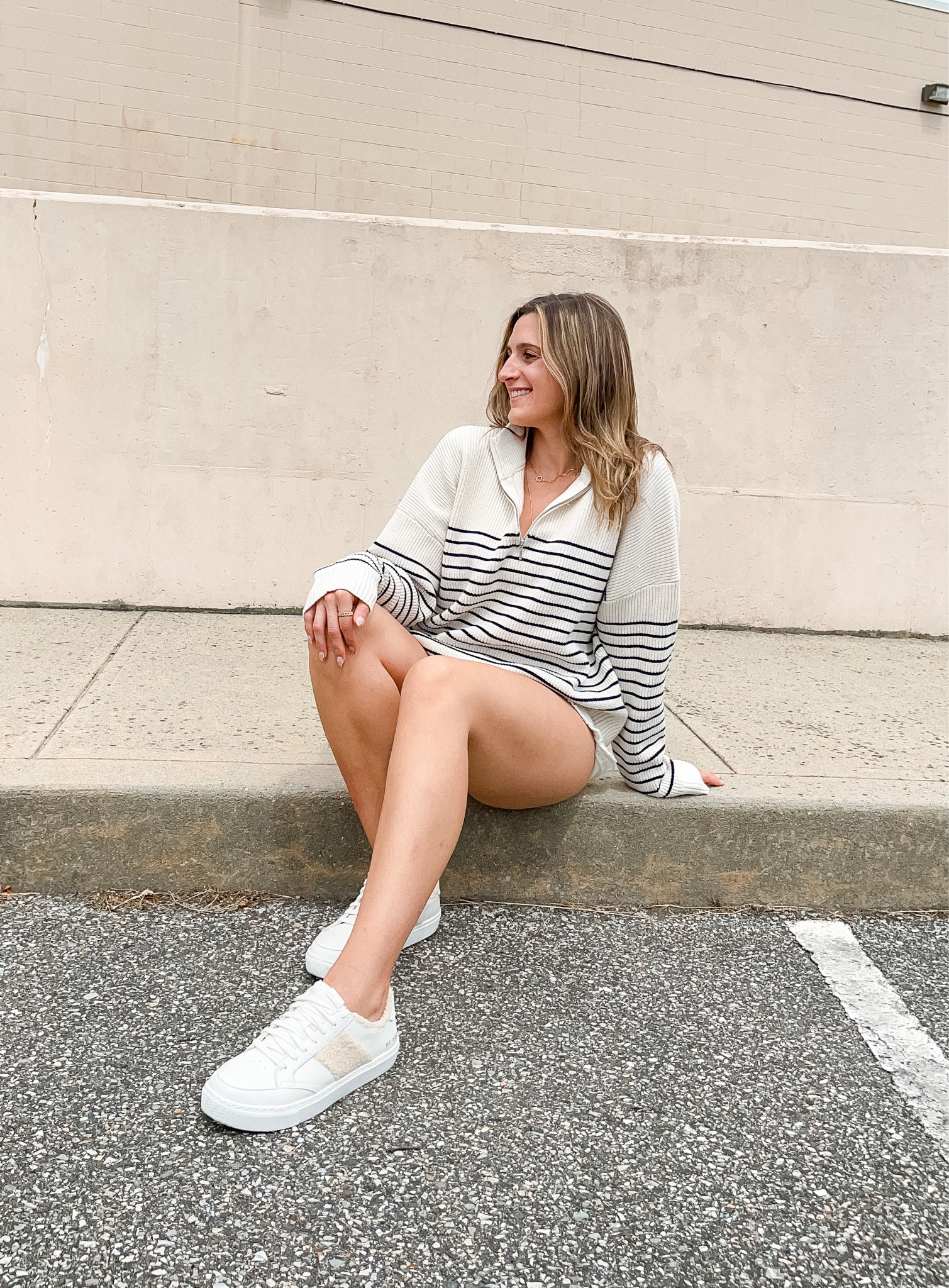 Sunday vibes ⚡️
-
Stripes and sherling…
Sharing my striped sweater from @leelaandlavender again and these sherling sneakers from @drscholls.
-
These items were 🔥 so they sold out but I found similar items you can shop here:
-


#LTKshoecrush #LTKstyletip #LTKunder100