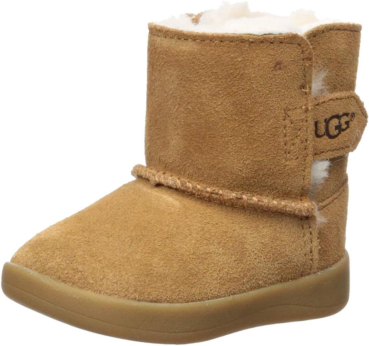 Amazon.com | UGG unisex baby Keelan Ankle Boot, Chestnut, 1 Infant US | Boots | Amazon (US)