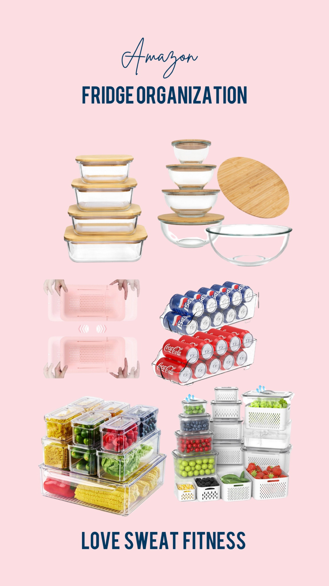 Who knew fridge organization could be this satisfying? ✨ Find all the Amazon must-haves to keep things fresh and fabulous! 🥗 

#LTKFindsUnder50 #LTKSaleAlert #LTKHome