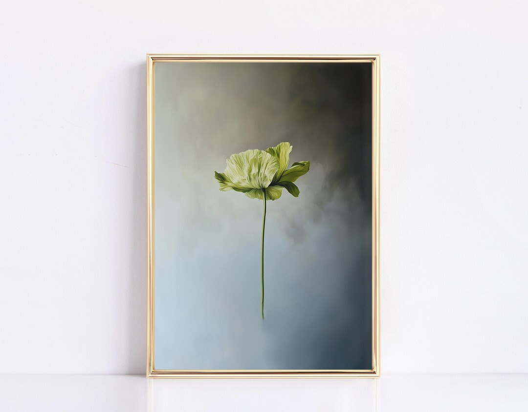 Floating Green Poppy Wicked Digital Art St Patricks Day Art Green Art Wizard of Oz Wicked Fan Art... | Etsy (US)