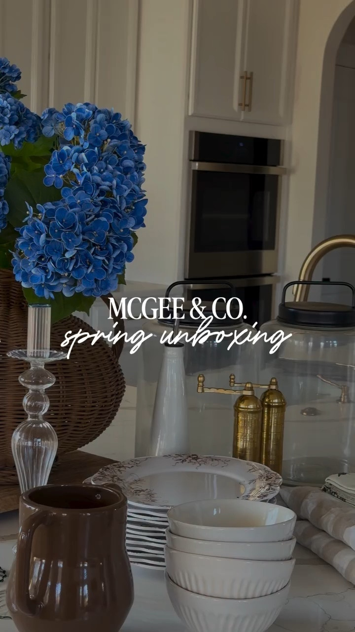 spring refresh in my kitchen with @mcgeeandco 🤍

Comment “SPRING” for details! 🔗💌 

spring haul, unboxing, kitchen favorites, spring tablescape 

#unboxing #homedecorideas #homeinspo #homefinds #ltksalealert

#LTKSpringSale #LTKSaleAlert #LTKHome