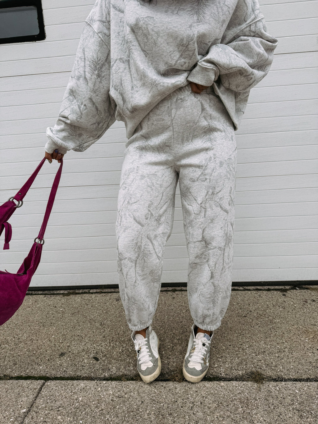 faded camo sweatpants | Etta+East