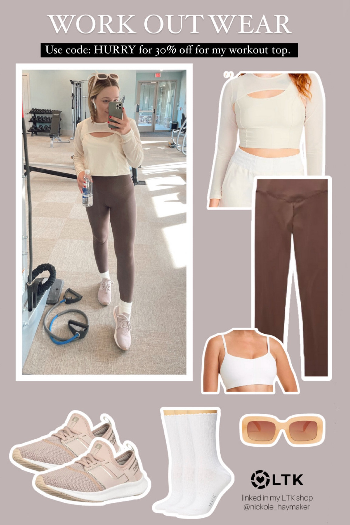 My workout set today! My top is already under $25 AND on sale with an extra 30% off with code HURRY. I love this sports bra + mesh combo. 

#workoutwear #gym #fitness #gymoutfit #fitnessoutfit #sportsbra #athleisure 

#LTKfindsunder50 #LTKsalealert #LTKfitness