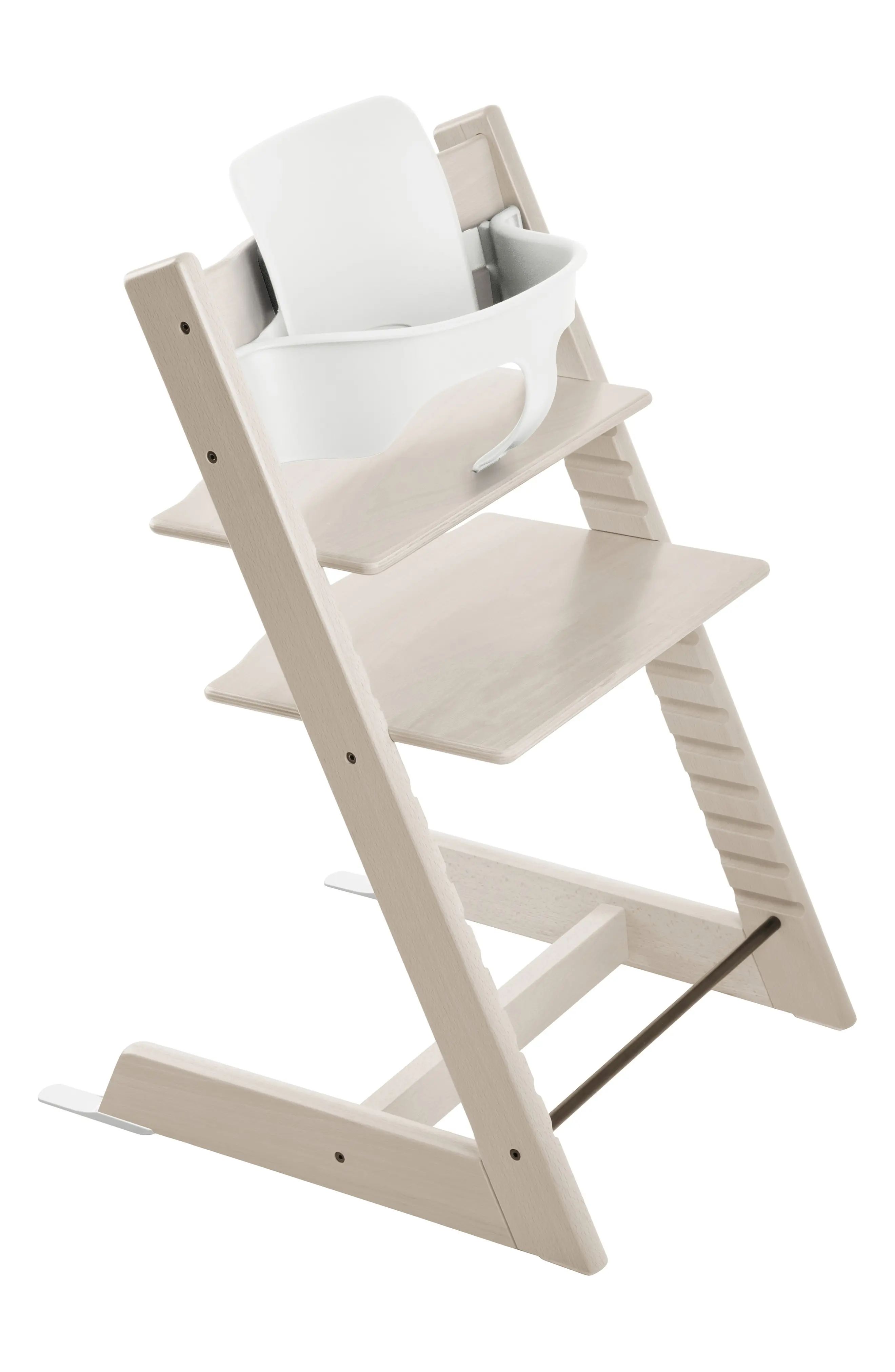 Stokke Tripp Trapp(R) Highchair & Baby Set in White Wash at Nordstrom | Nordstrom