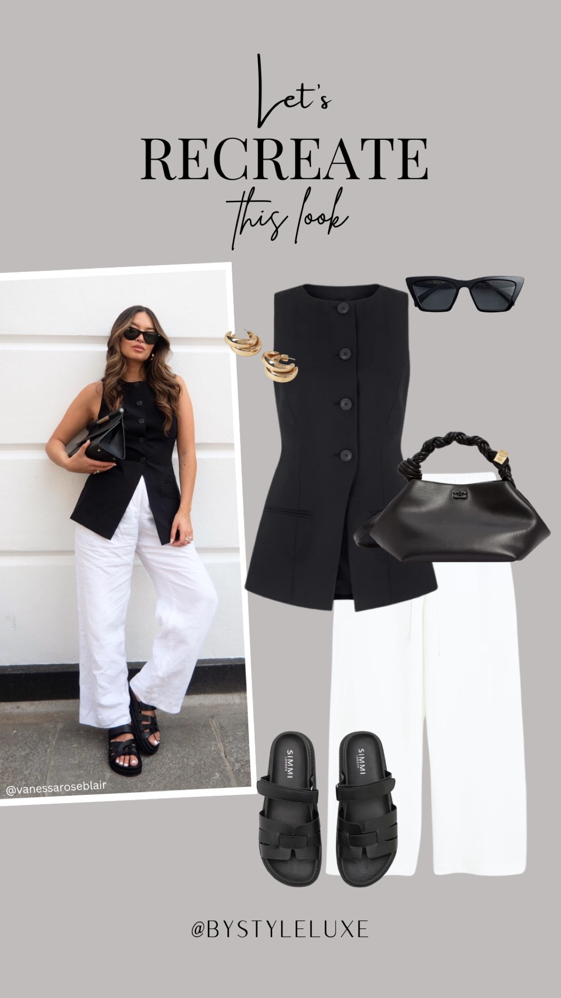 Let’s Recreate This Style - monochrome linen trousers and this @aligne longline waistcoat 

#waistcoat #summeroutfit #linen 

#LTKstyletip #LTKsummer #LTKworkwear