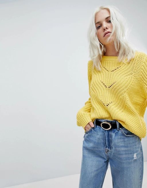 Vero Moda – Pullover mit Zopfmuster | Asos DE