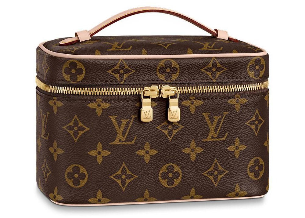 Women's Louis Vuitton Nice Beauty Case Monogram Mini in Brown | StockX