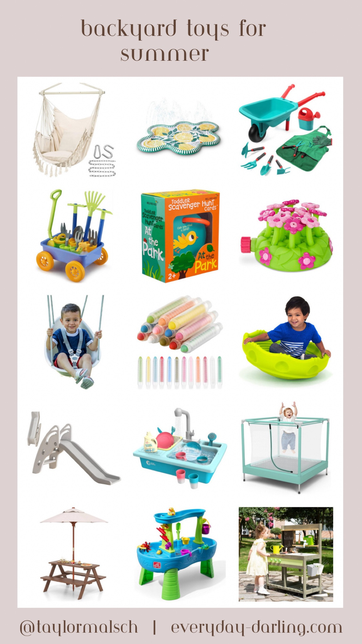 My Top 5 Outdoor Toys: making the most of the warmer weather with your little ones. 

#LTKkids #LTKbaby #LTKSeasonal