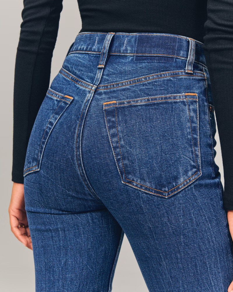 Women's Ultra High Rise 90s Slim Straight Jean | Women's Bottoms | Abercrombie.com | Abercrombie & Fitch (US)