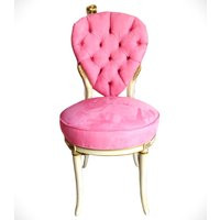 Vintage French Chair, Pink, Arm Country Decor, Victorian Home Decor | Etsy (US)