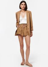 Owen Linen Blazer Butterscotch | CAMI NYC