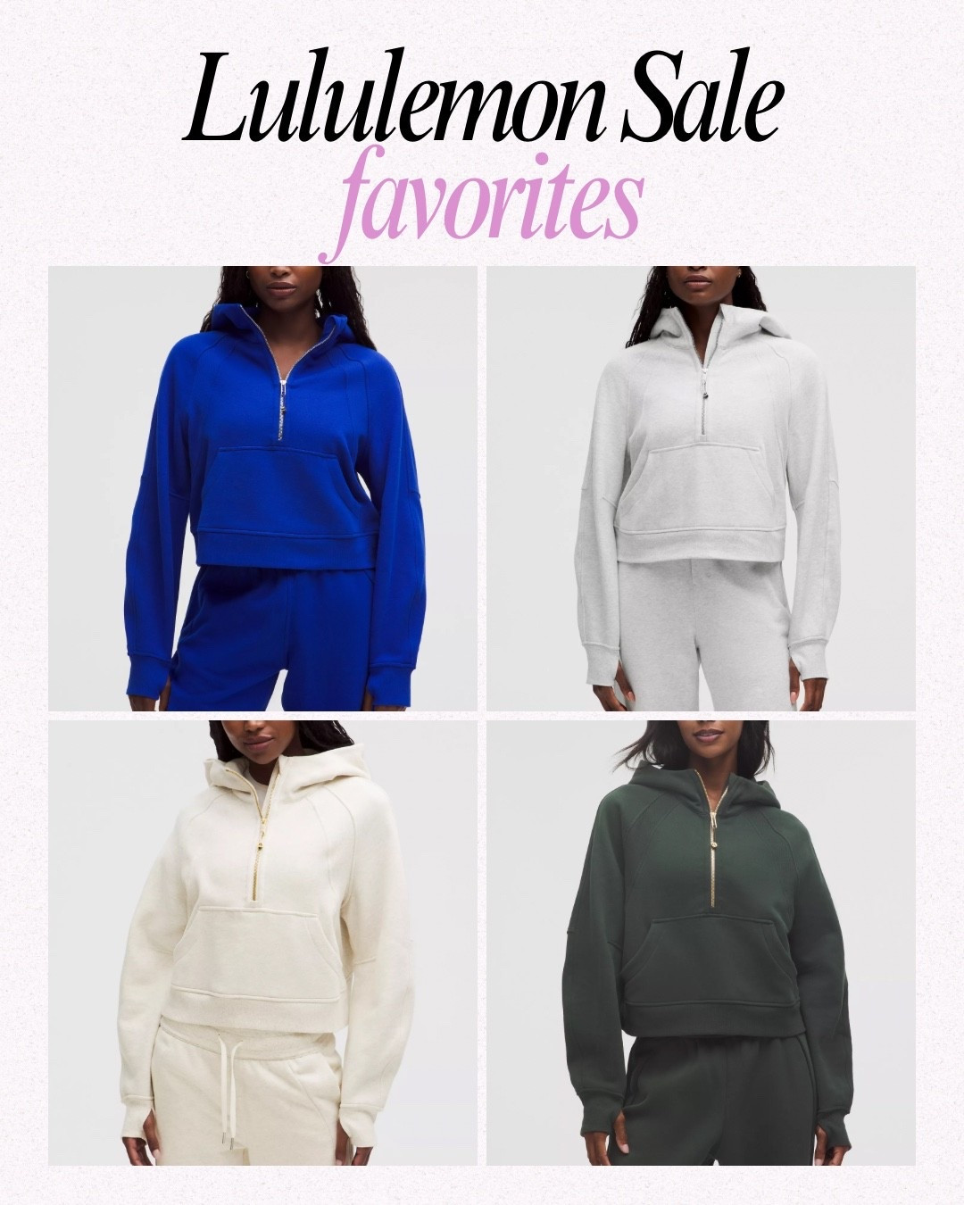 Lululemon sale, mom style, mom outfit, lululemon sweatshirt 

#LTKActive #LTKSaleAlert #LTKSeasonal