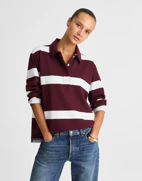 Rugby Polo Shirt | Madewell