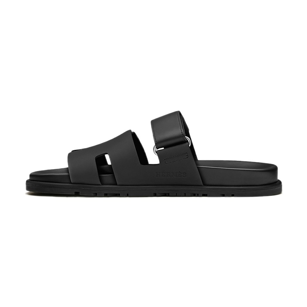 (W) HERMES Chypre Sandal 'Black Calfskin' US 8W | Novelship