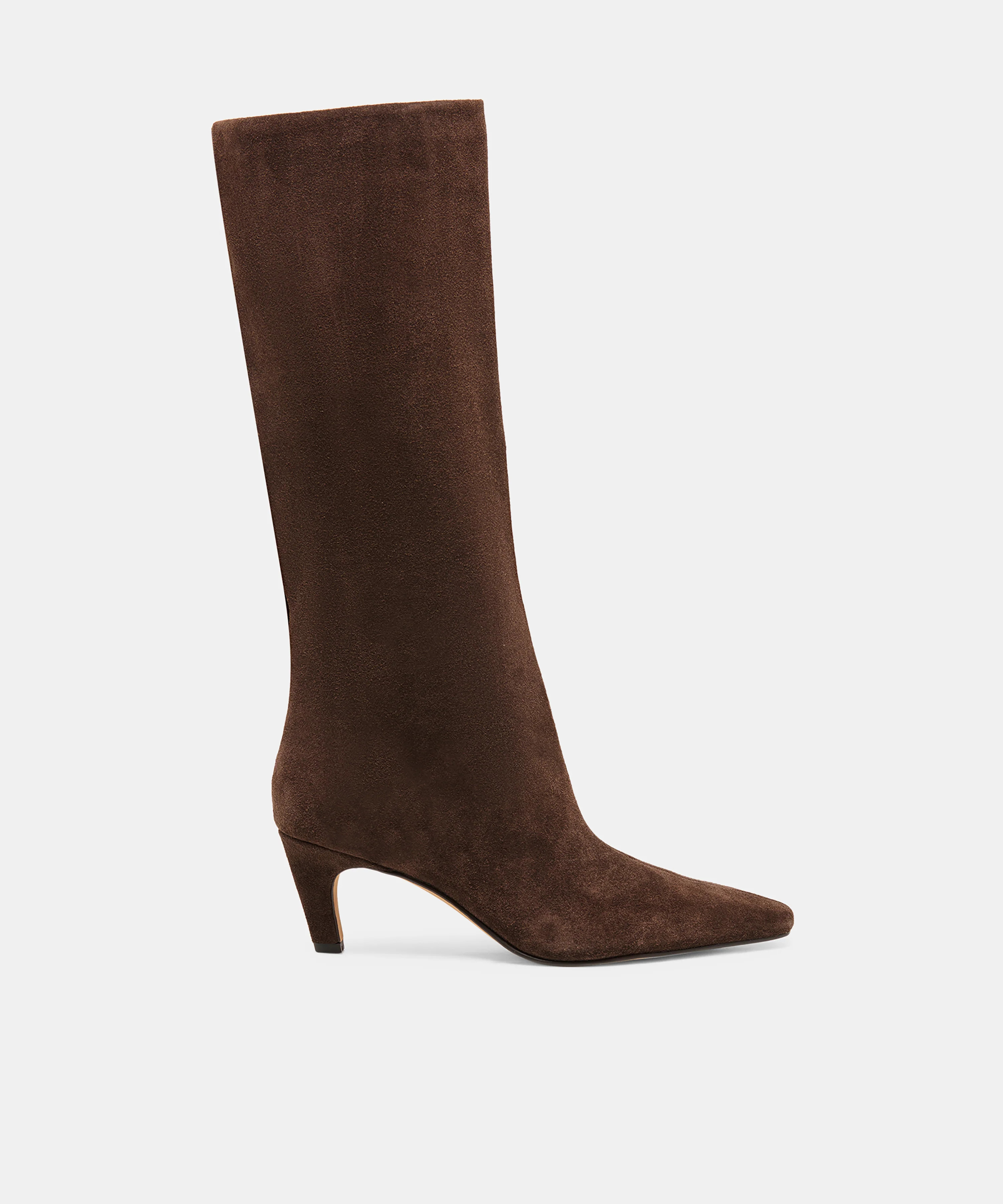 Jazmin Boots in Espresso Suede Size 6.5 By Dolce Vita | DolceVita.com
