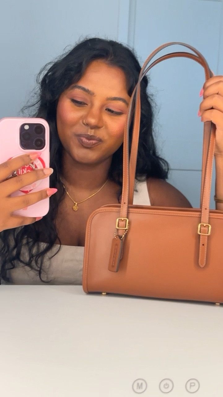 I love this bag so much. Coach wins again!! This color is sold out but black, white and light green are available!!! 

#LTKSummerSales #LTKVideo #LTKSeasonal