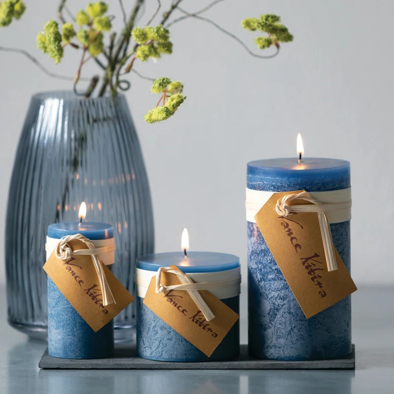 Unscented Pillar Candle | Wayfair North America