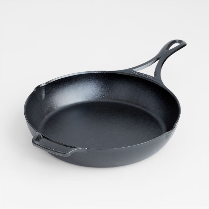 Lodge Blacklock 10.25" Seasoned Cast Iron Skillet + Reviews | Crate & Barrel | Crate & Barrel