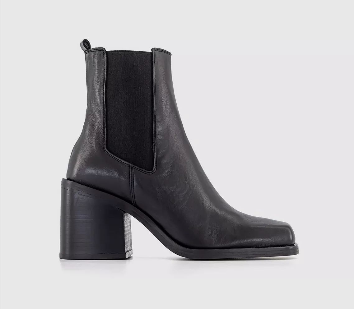 Alice Square Toe Heeled Chelsea Boots | OFFICE London (UK)