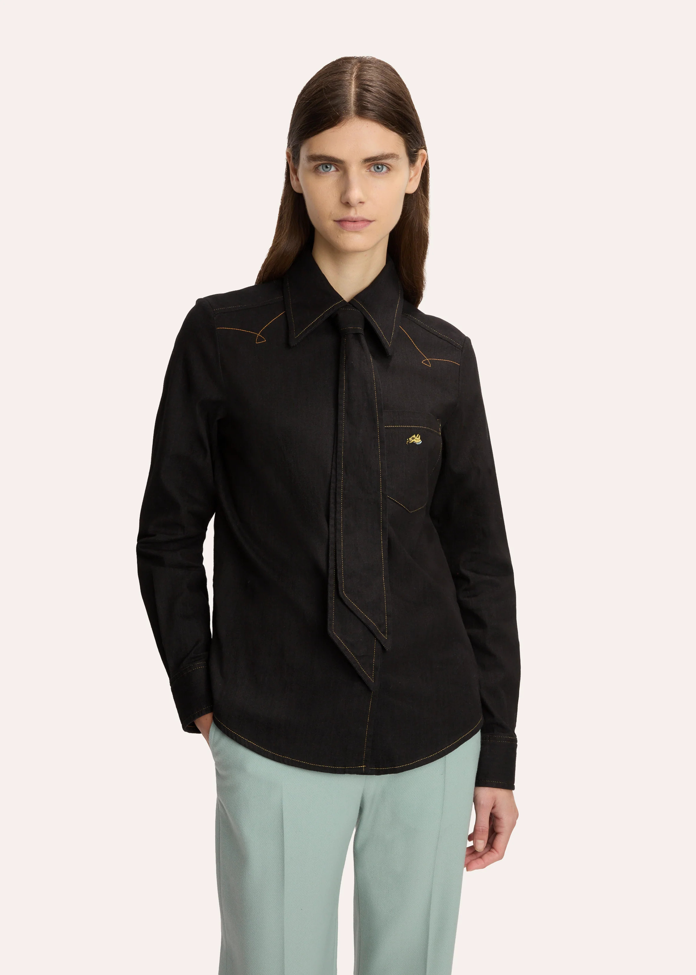 Arthur Denim Shirt | Bella Freud