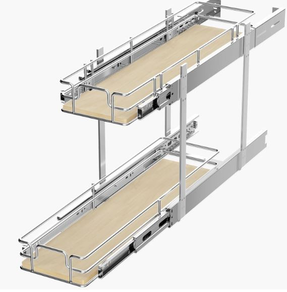 Kitchen organization 🤌🏼

Pull out racks for under sink in kitchen and bathroom spice racks bottle racks medicine cabinet 

#LTKHome