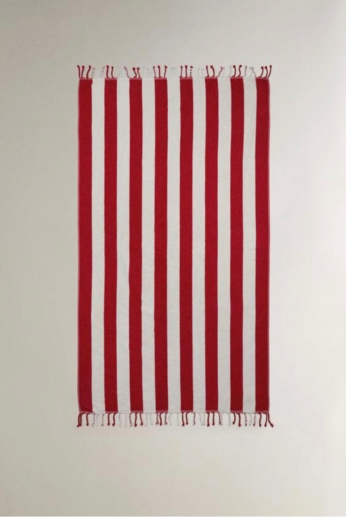 The most stylish summer beach and pool towel from ZARA Home

#LTKHome