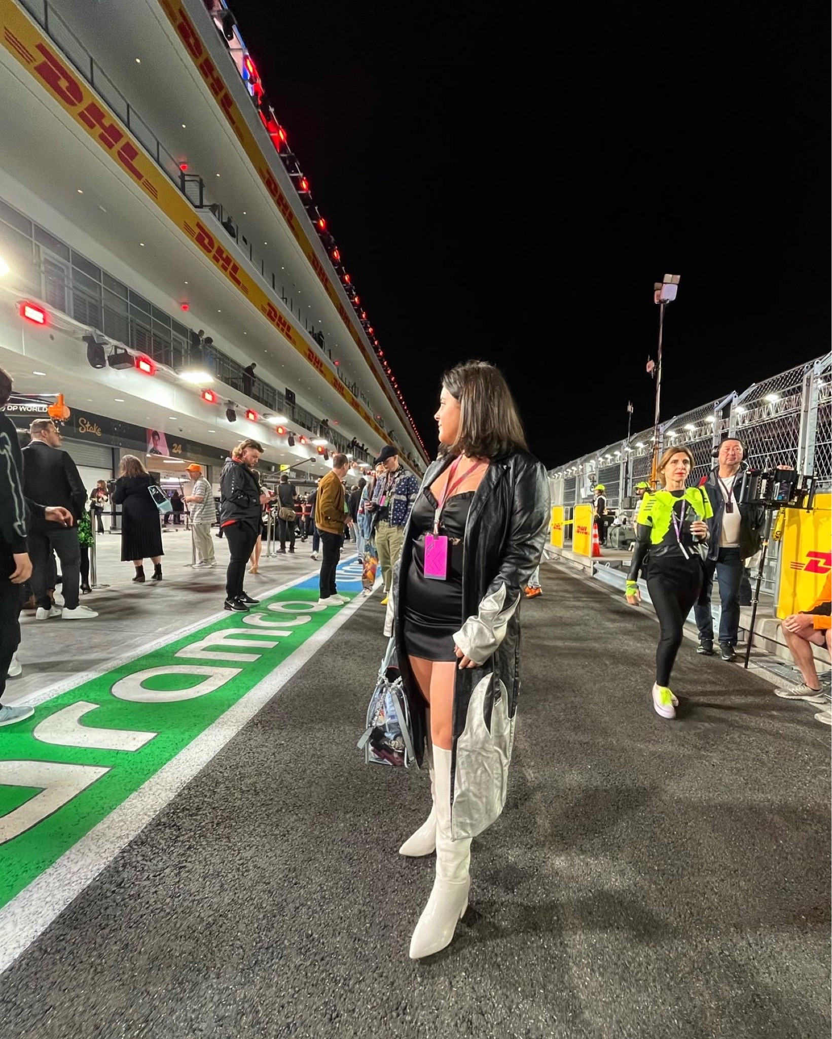 Las Vegas Grand Prix paddock 🔥 

#LTKmidsize #LTKitbag #LTKstyletip