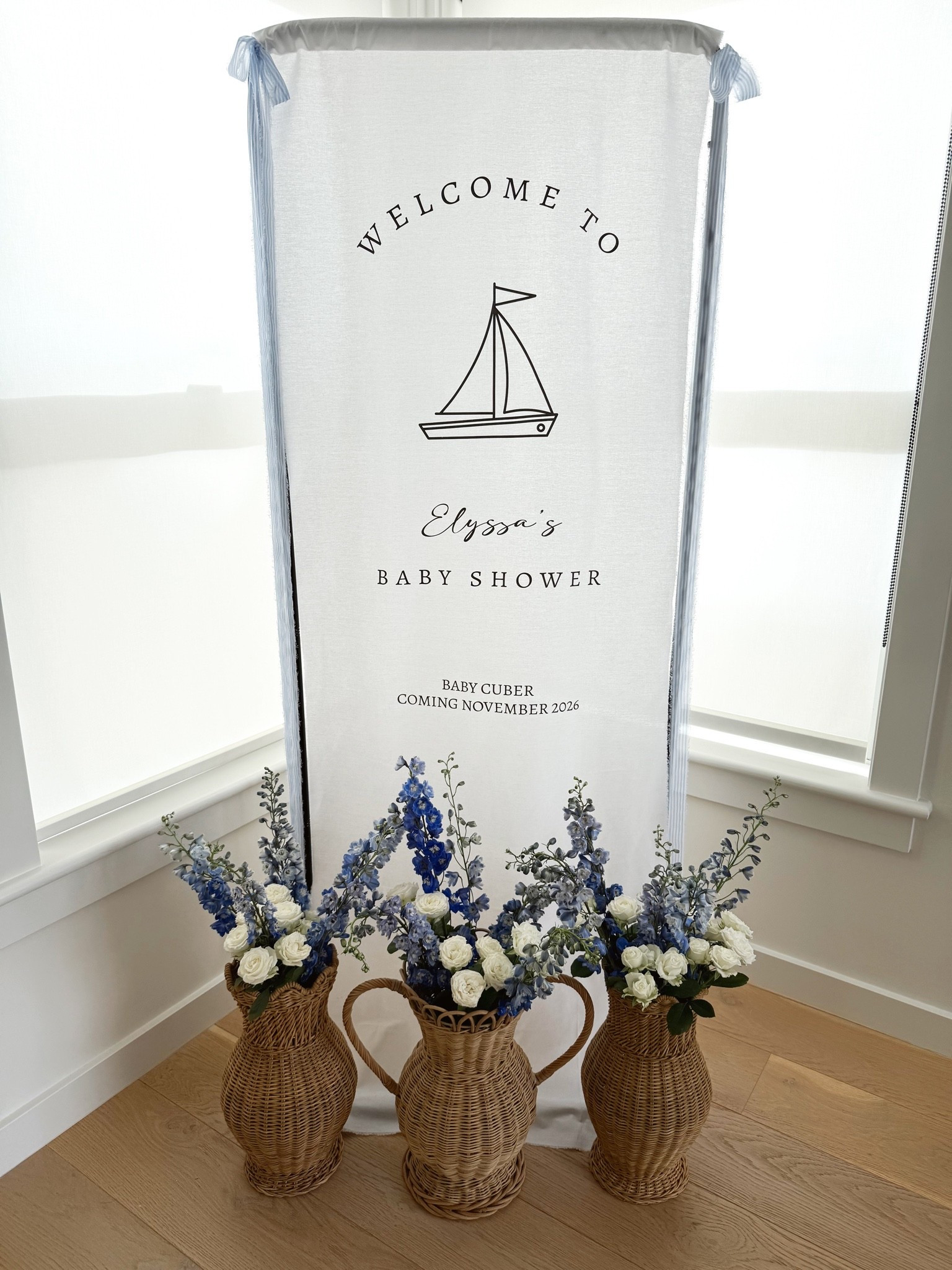 Bridal shower sign ⛵️

#LTKmomlife #LTKHome #LTKBaby
