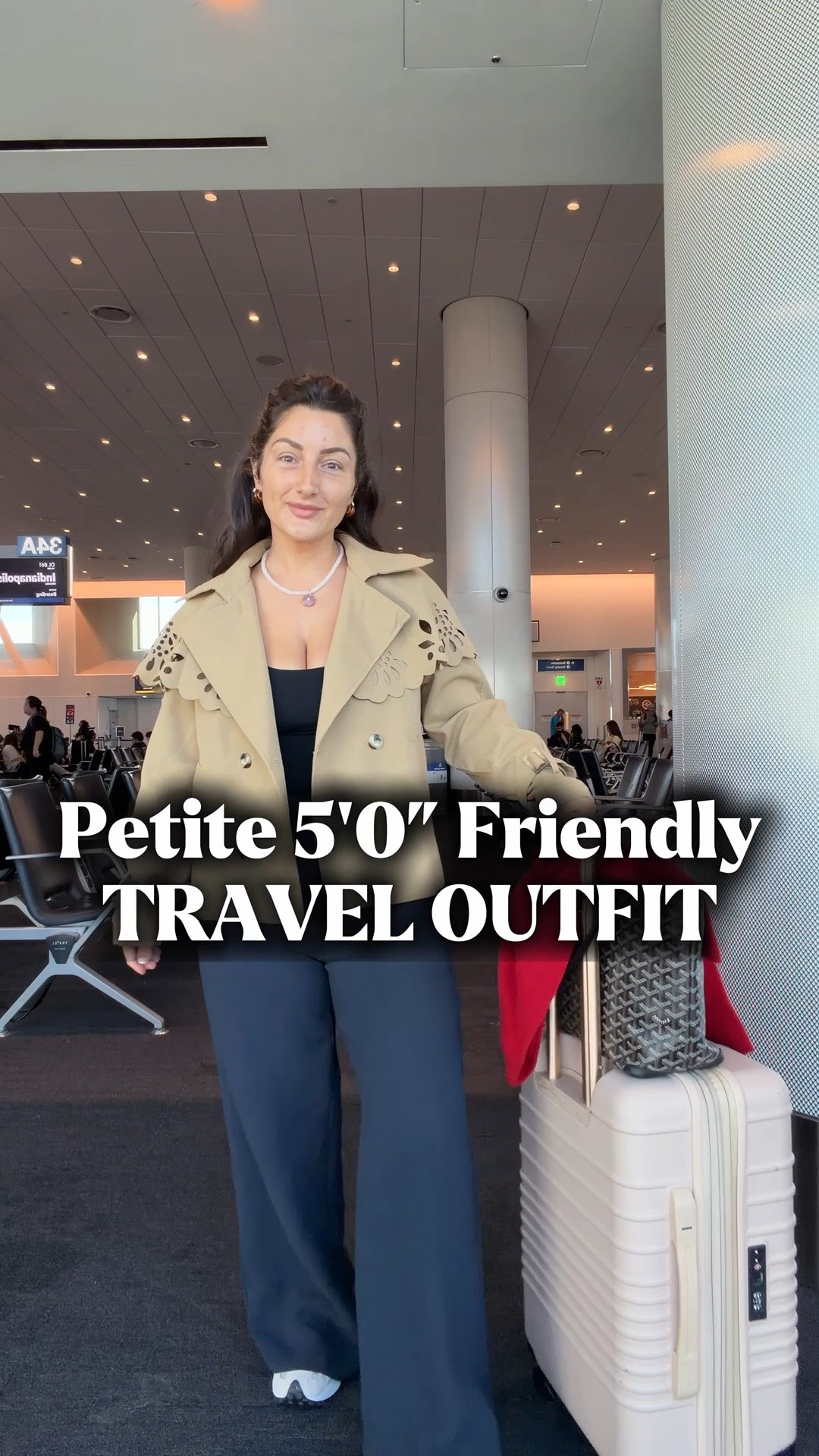 PINCH ME i’m on my way to LTKCon!!! 

OOTD is comfortable with layers (so important since I always freeze on the planes!)

Sizing info: 
Jacket, tank and sweater size small
Pants size small short 

5’0” 140lbs
Pear shaped 
 Petite friendly

#LTKCon #LTKPetite #LTKTravel